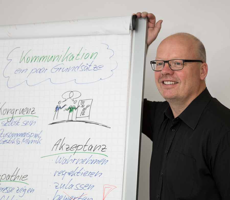 Marcus König im Workshop mit dem iTM